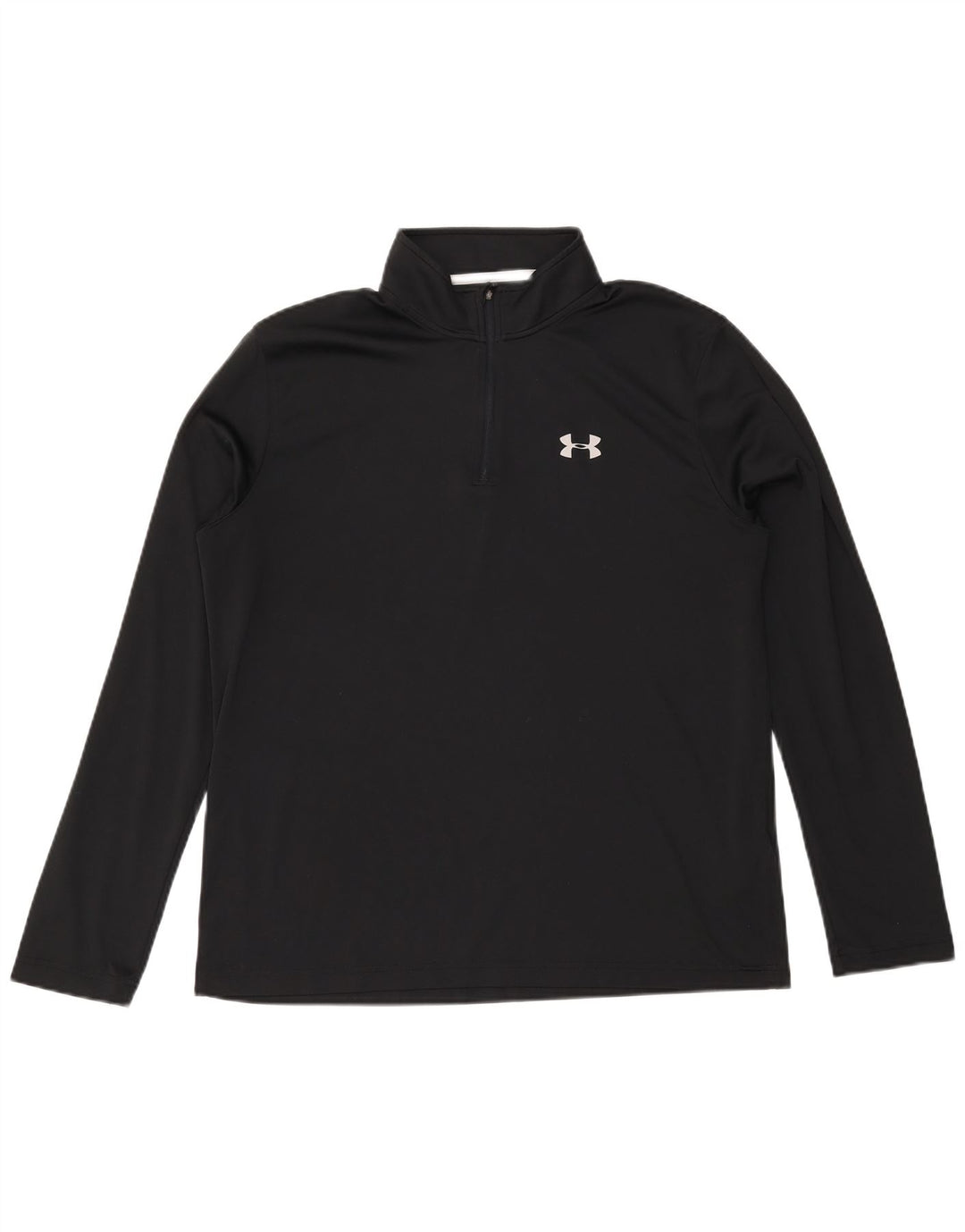 Under Armour Muška trenirka Heat Gear Zip Neck Pulover Top Large Black