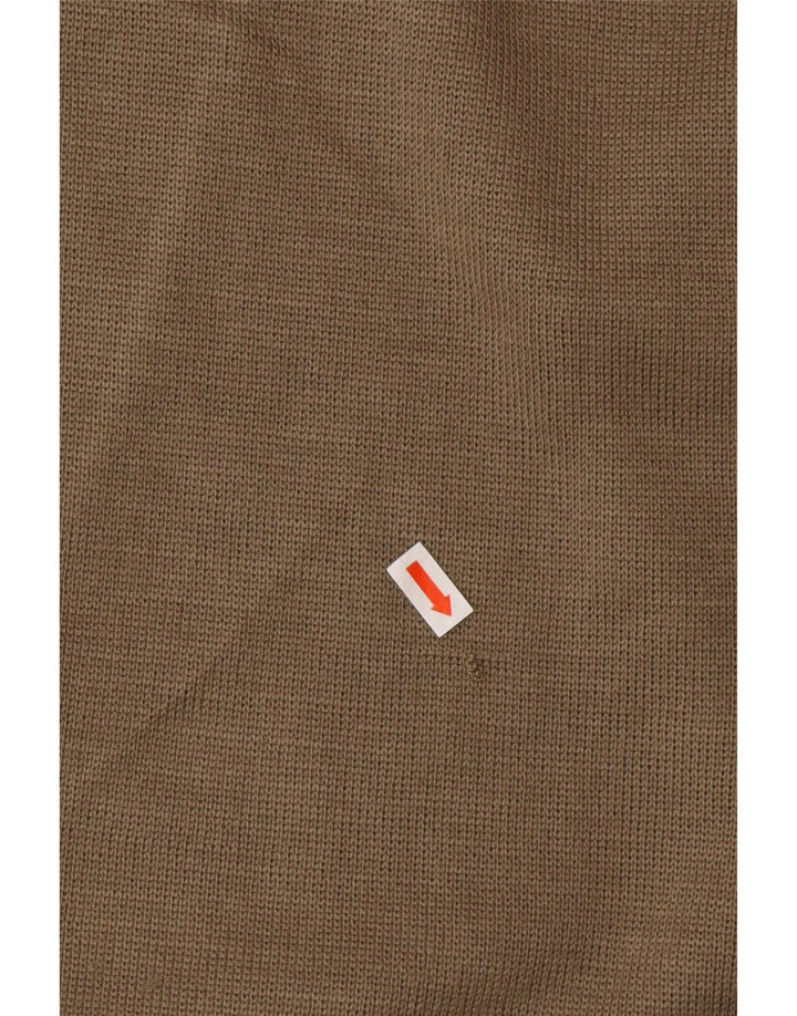 VINTAGE muški široki kardigan pulover od poliamida velikih zelenih pruga