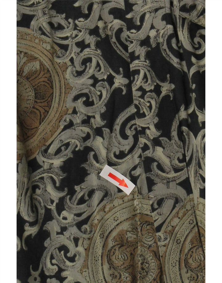 Vintage muška košulja veliki crni paisley
