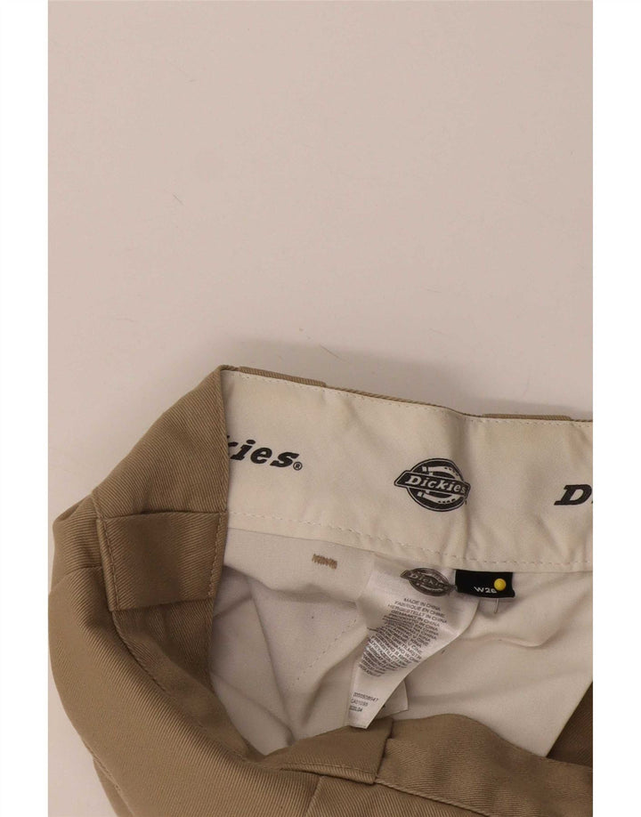 Dickies ženske ravne chino hlače W26 L27 bež poliester
