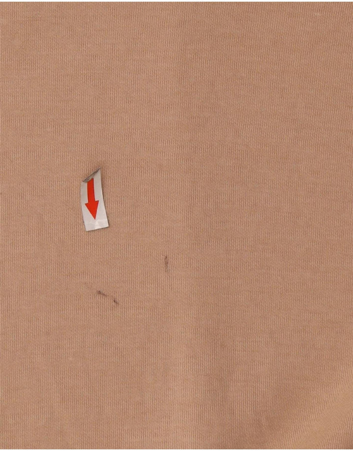 Zara ženska duga haljina UK 16 Large Beige Cotton