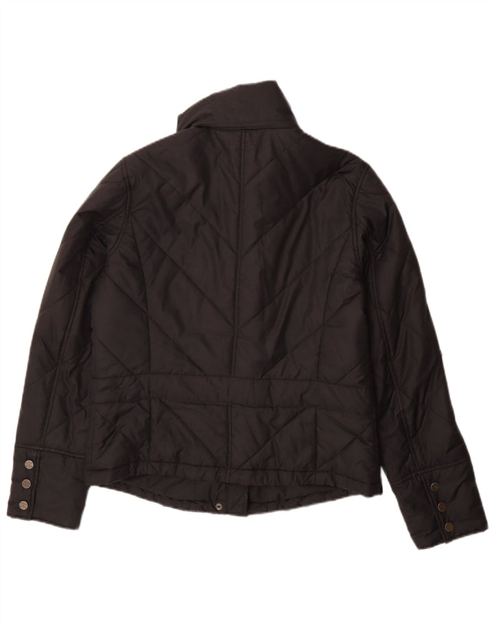 Tommy Hilfiger ženska podstavljena jakna UK 16 veliki crni poliester