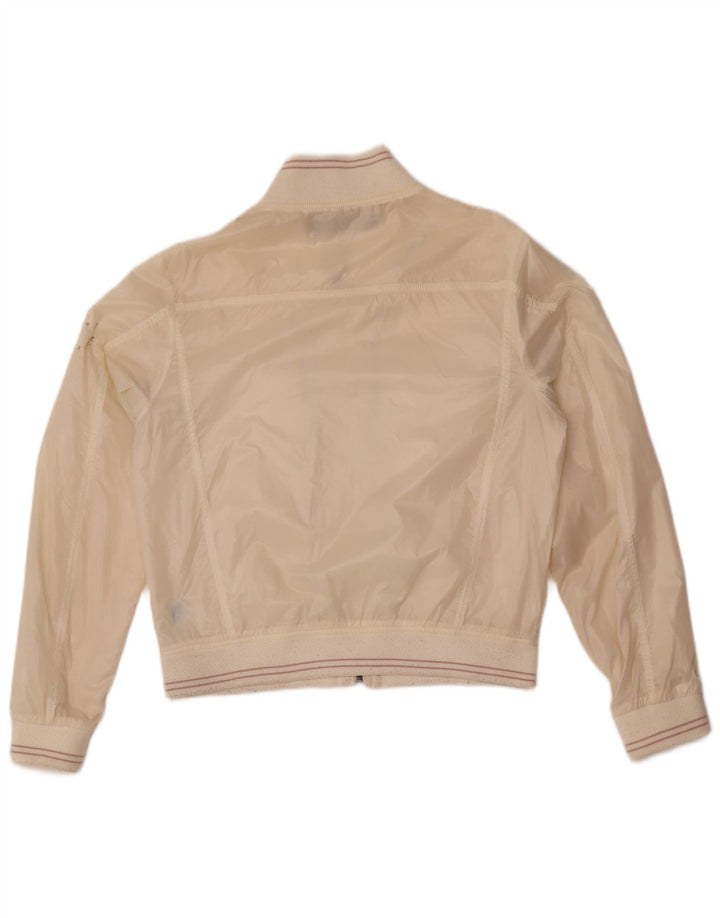 Ženska bomber jakna Calvin Klein Jeans UK 16 Large Off White Polyamide