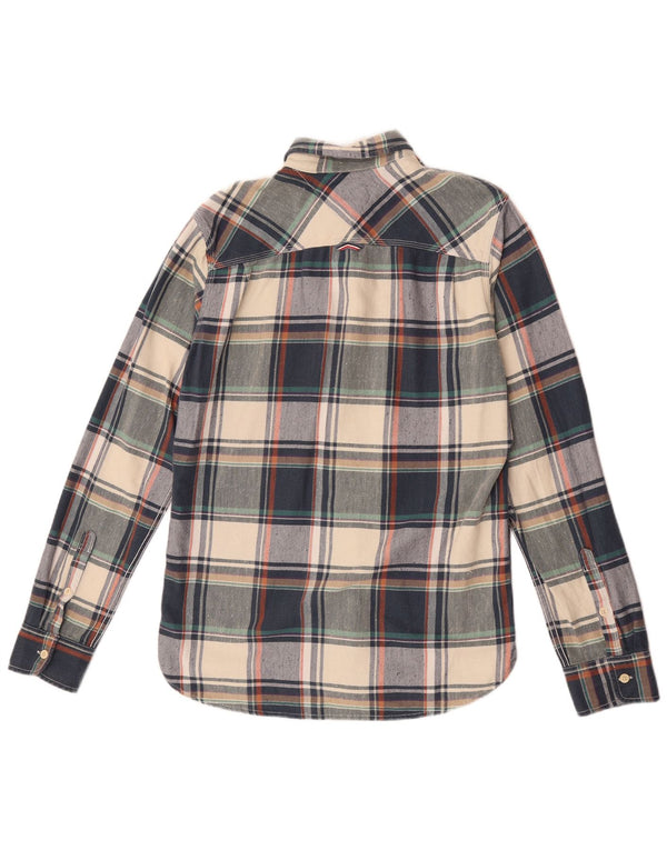 Tommy Hilfiger muška flanelska košulja srednje šarene pamučne kare