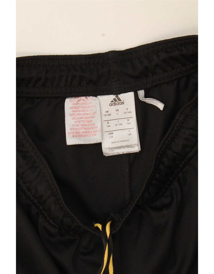 Adidas Climalite trenirke za dječake 13-14 godina, crne poliesterske hlače