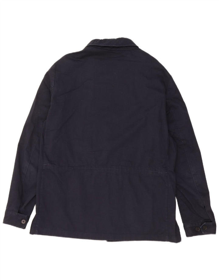 Massimo Dutti muška pomoćna jakna UK 40 Large tamnoplavi pamuk