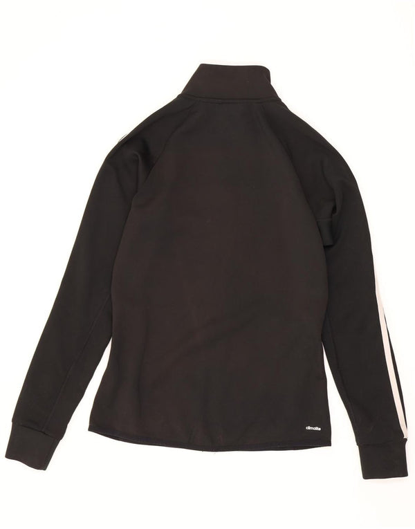 Adidas ženska trenirka Climalite gornja jakna UK 4/6 XS crni poliester