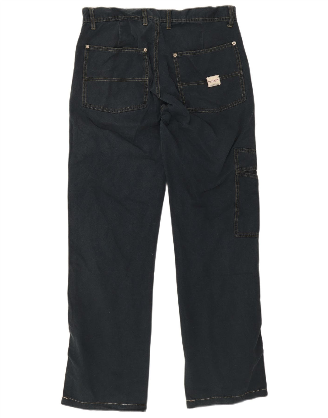 Woolrich muške ravne traperice W32 L32 tamnoplavi pamuk
