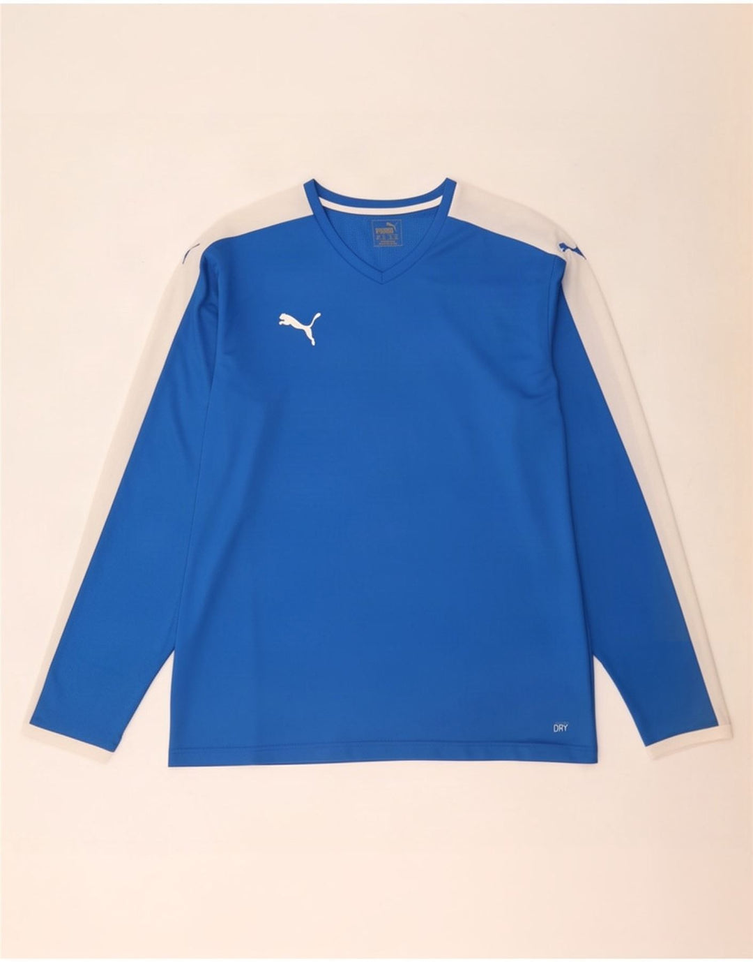 Puma muška majica dugih rukava 2XL plavi poliester u boji