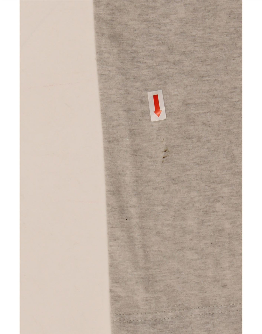 Asics Mens Graphic T-Shirt Top Large Grey Cotton