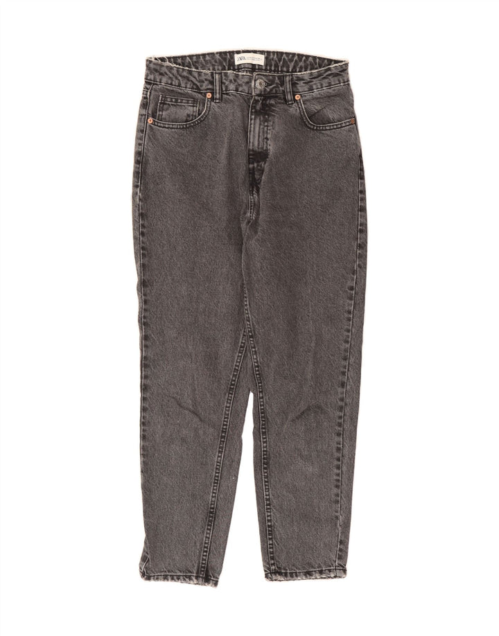 ZARA Womens Tapered Jeans EU 40 Medium W30 L27 Grey Cotton Vintage Zara and Second-Hand Zara from Messina Hembry 