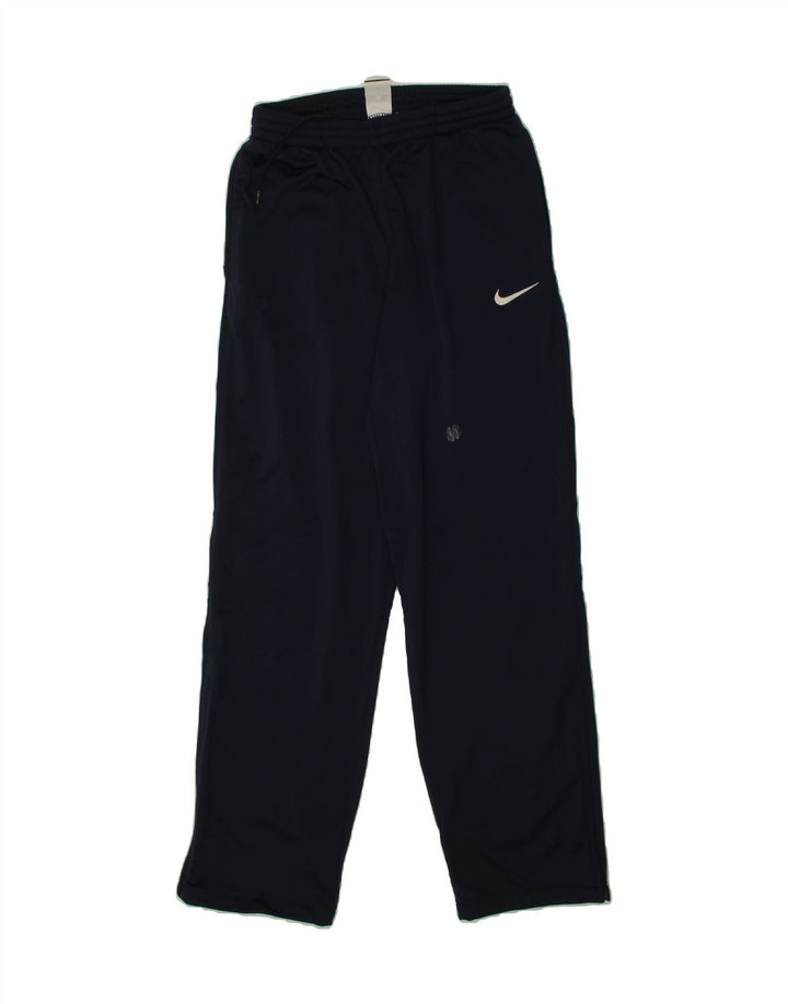 NIKE Mens Tracksuit Trousers Small Navy Blue Polyester Vintage Nike and Second-Hand Nike from Messina Hembry 