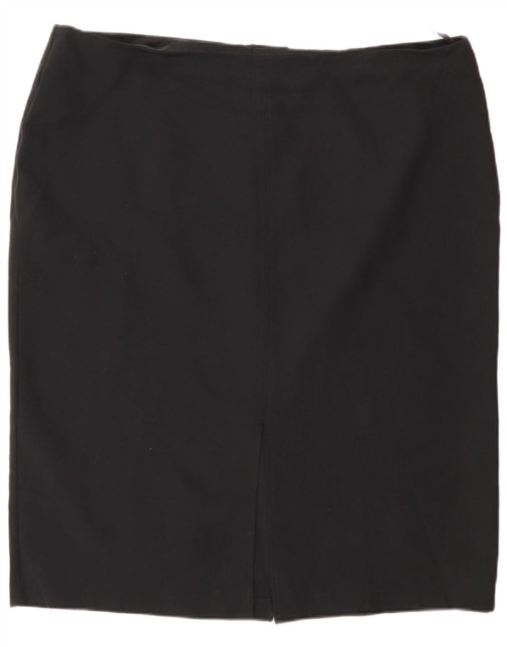 Marks & Spencer ženska pencil suknja UK 20 2XL W40 crni poliester