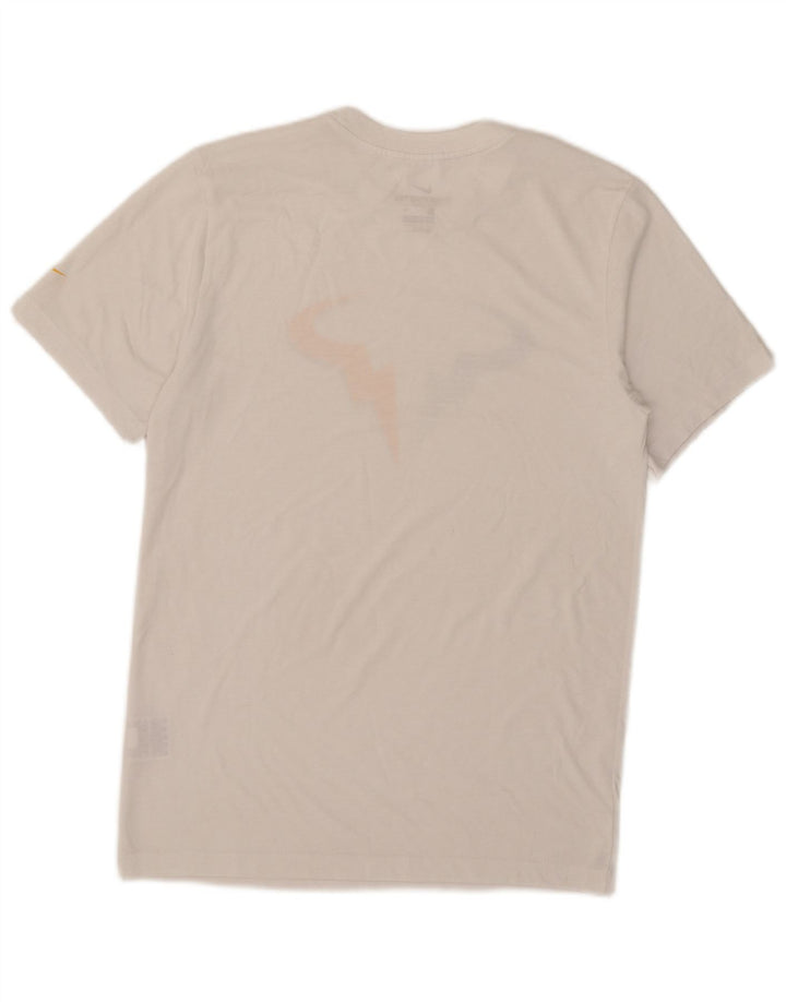 Nike Dri Fit majica s kratkim rukavima, mali bijeli poliester