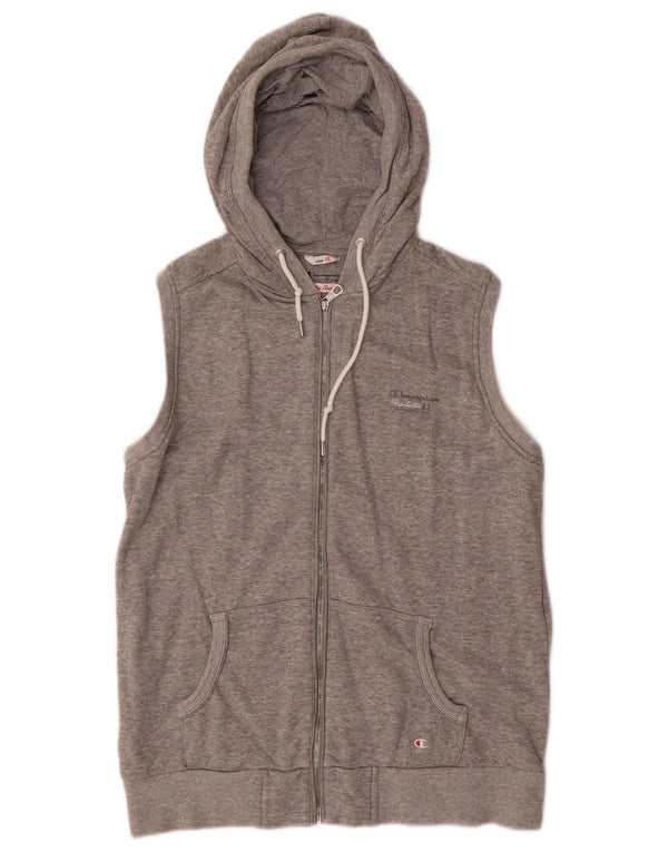 CHAMPION Ženska Heritage Classics pulover s kapuljačom s patentnim zatvaračem UK 18 XL siva