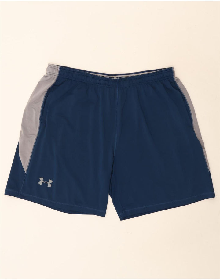 Under Armour muške sportske kratke hlače 2XL tamnoplavi poliester u boji