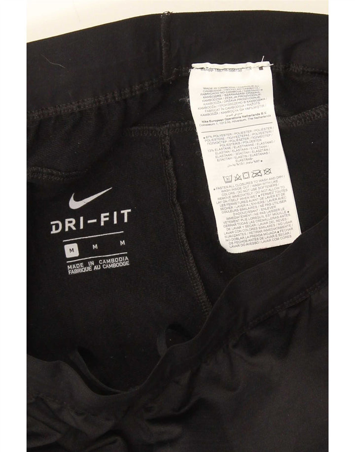 Nike muške Dri Fit hlače za trenirku srednje crne boje od poliestera