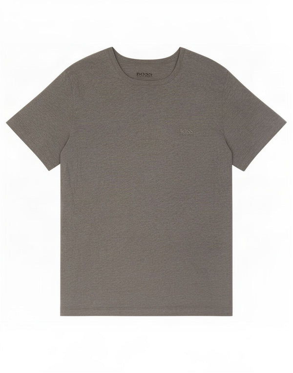 Hugo Boss ženska majica kratkih rukava UK 10 Small Grey Flected Cotton