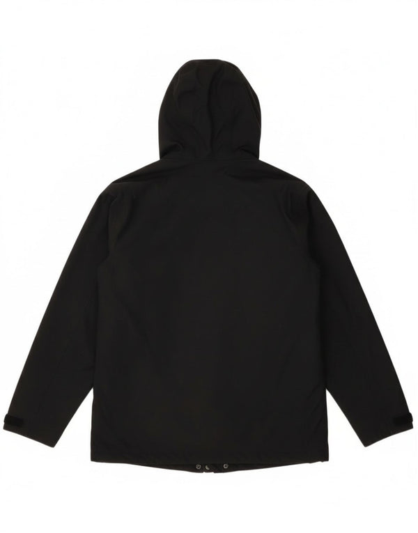 Berghaus velika ženska kišna jakna s kapuljačom UK 10 Mala crna najlonska