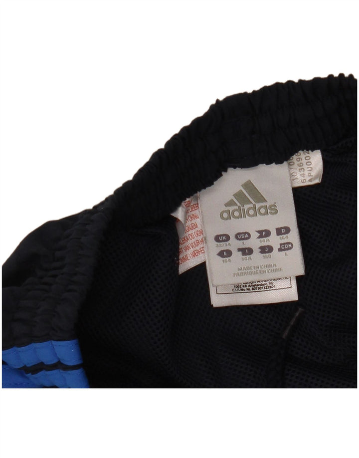 Adidas Hlače za trenirku za dječake 13-14 godina tamnoplave poliesterske