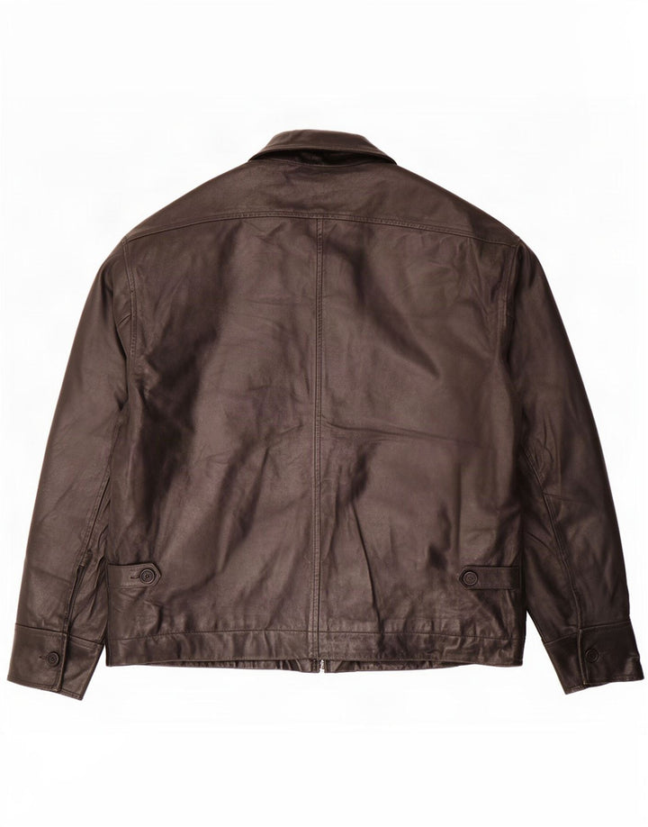 Paul Smith muška kožna jakna UK 42 XL crna
