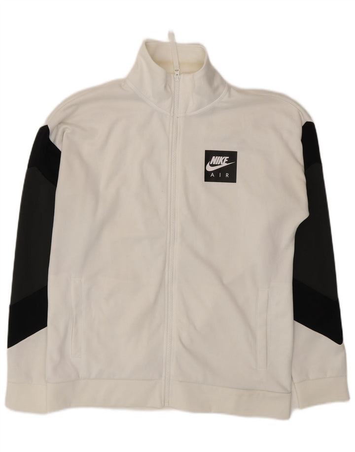 Muška gornja jakna Nike Graphic Trenirka srednje bijele boje, poliester