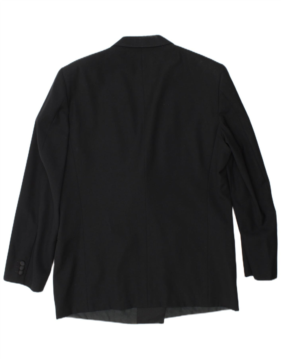 Egon Von Furstenberg Mens UK 40 Large W32 L32 Crna djevičanska vuna