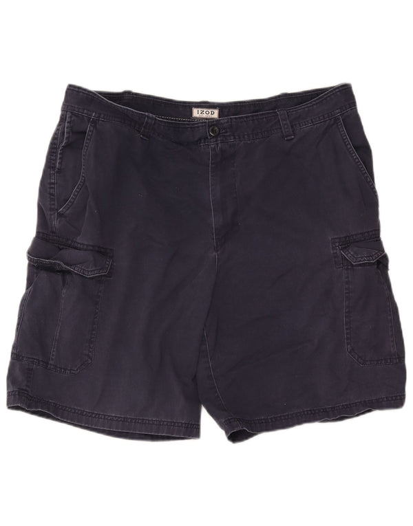 Izod muške kargo kratke hlače W38 XL tamnoplavi pamuk