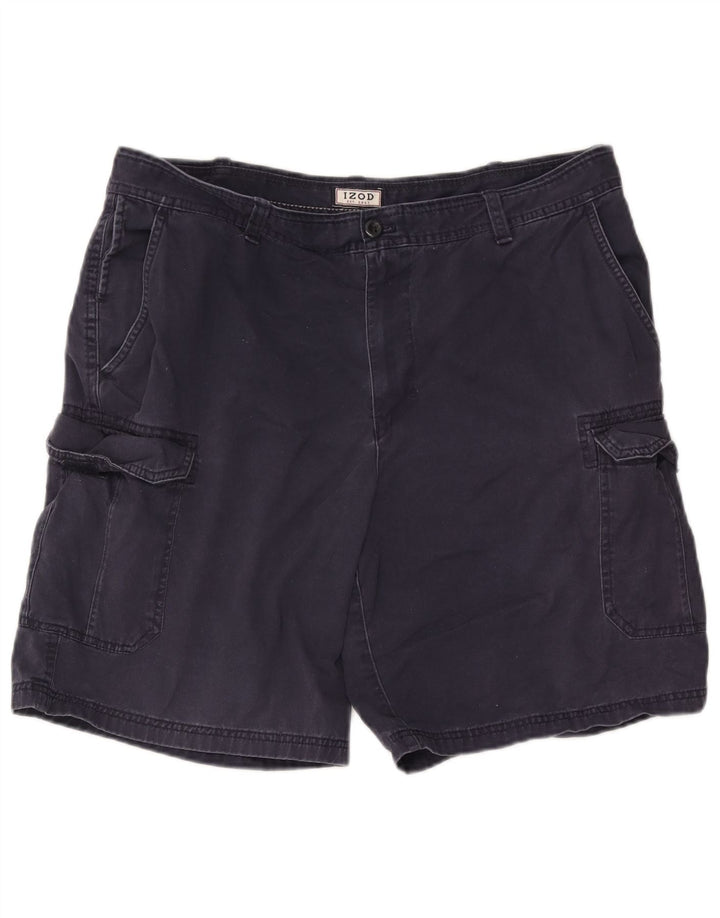 Izod muške kargo kratke hlače W38 XL tamnoplavi pamuk