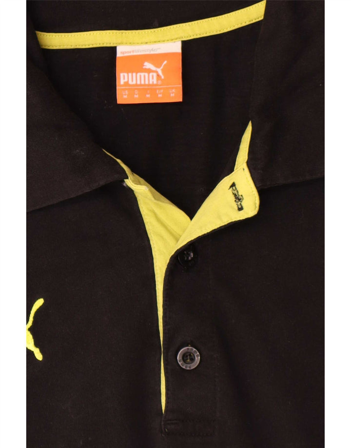 Puma muška polo majica BVB Dortmund srednje crna