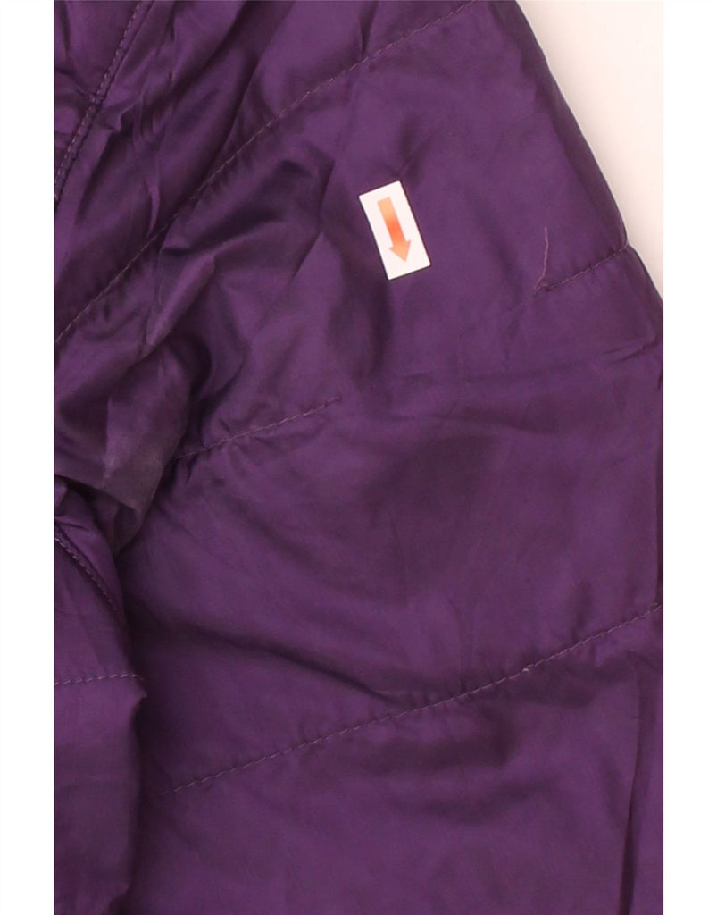 COLUMBIA Womens Omni-Heat Padded Jacket UK 18 XL Purple Polyester Vintage Columbia and Second-Hand Columbia from Messina Hembry 
