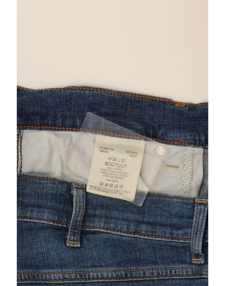 WRANGLER Muške traperice Bootcut W38 L30 Plavi pamuk