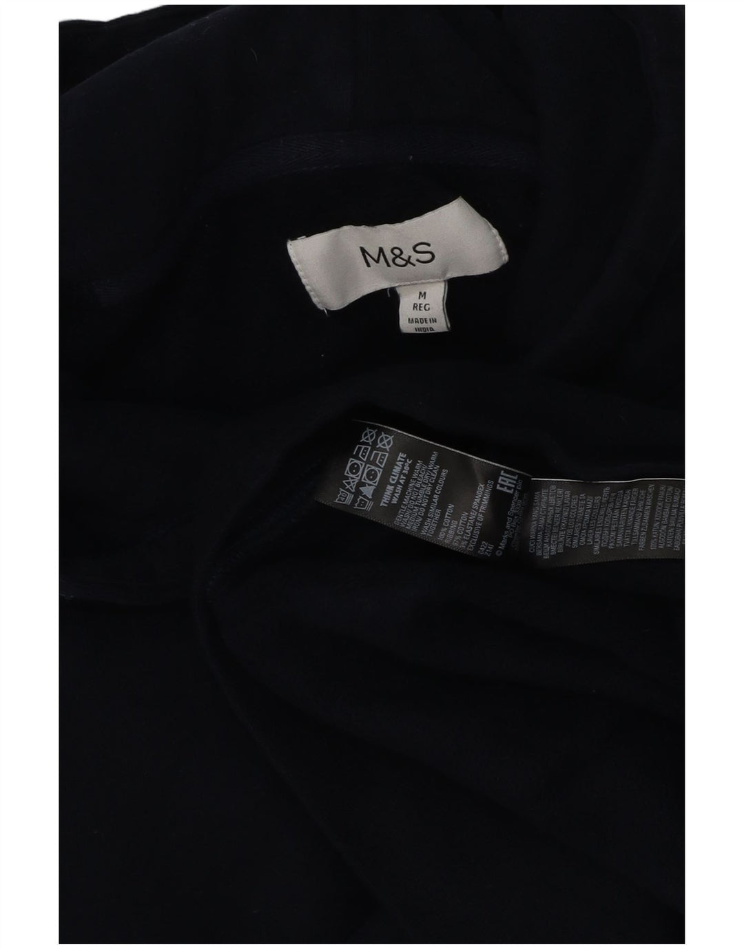 Marks & Spencer ženska majica s kapuljačom Srednje tamnoplavi pamuk