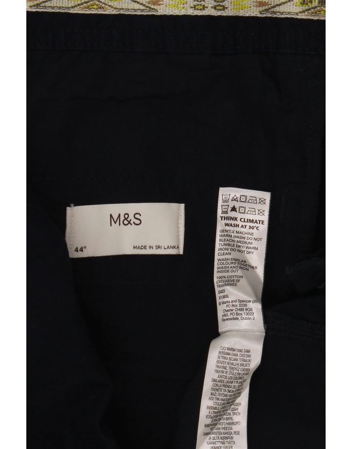 Marks & Spencer muške kargo kratke hlače W44 2XL tamnoplavi pamuk