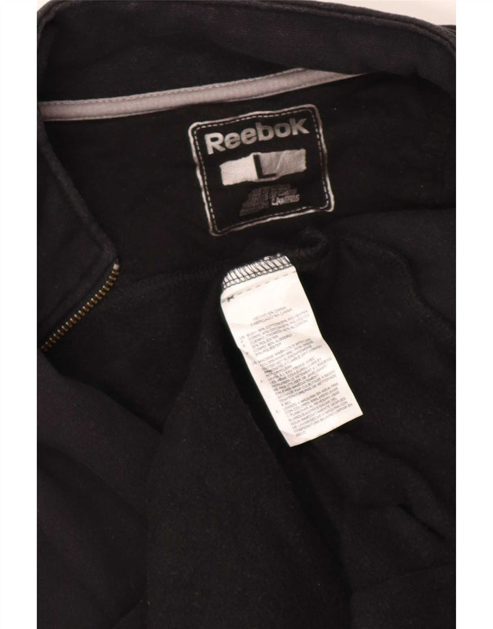 Reebok muška trenirka Gornja jakna Large Black Cotton
