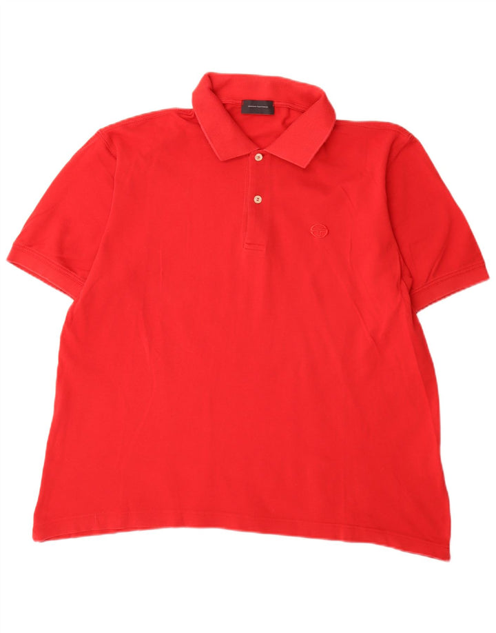 Sergio Tacchini muška polo majica standardnog kroja IT 50 Srednje crveni pamuk