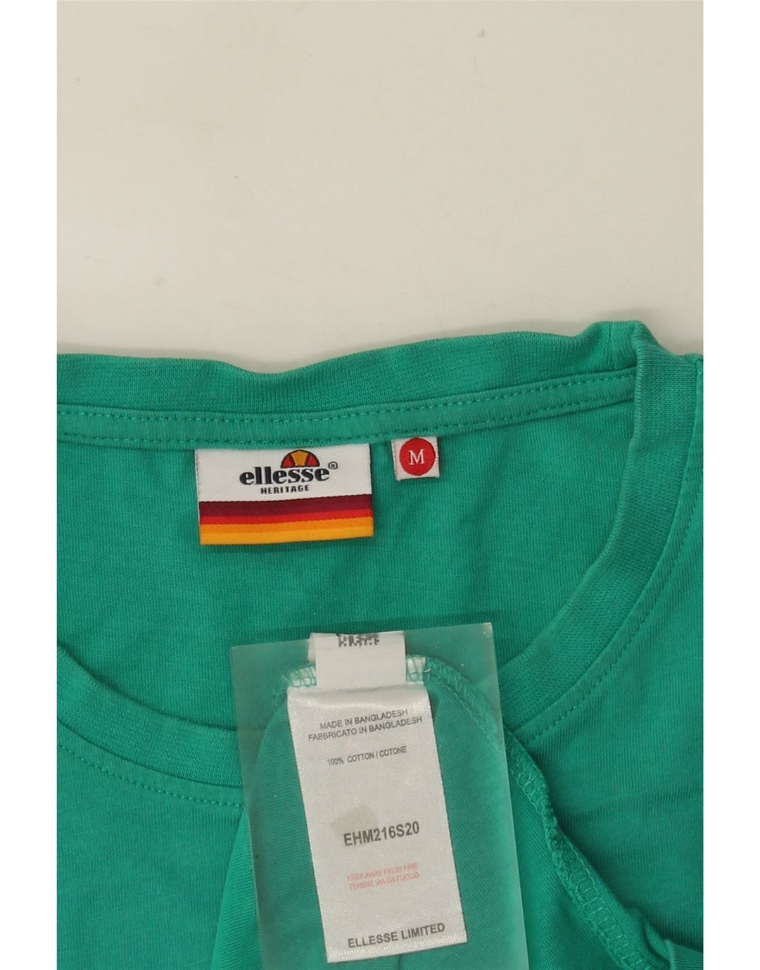 ELLESSE Muška majica Heritage Graphic T-Shirt Srednje tirkizni pamuk