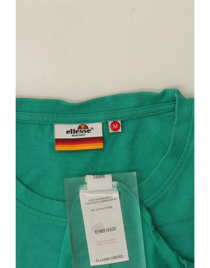 ELLESSE Muška majica Heritage Graphic T-Shirt Srednje tirkizni pamuk