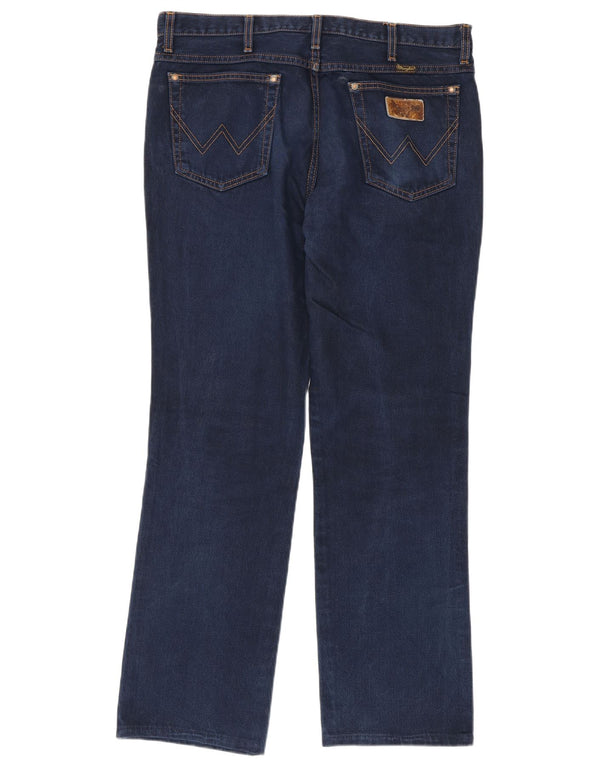 Wrangler Mens Evolution Straight Jeans W36 L32 tamnoplavi pamuk