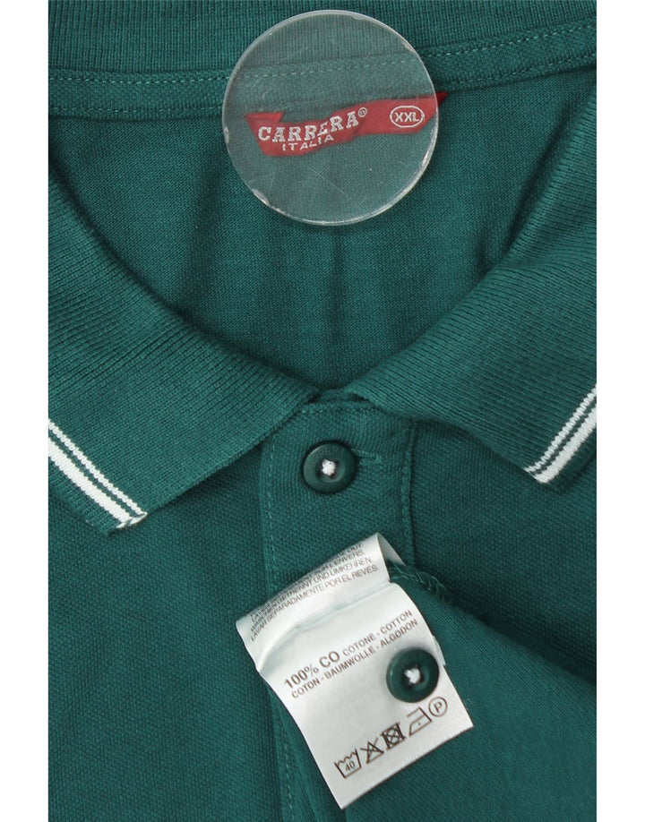 Carrera muška polo majica 2XL zeleni pamuk