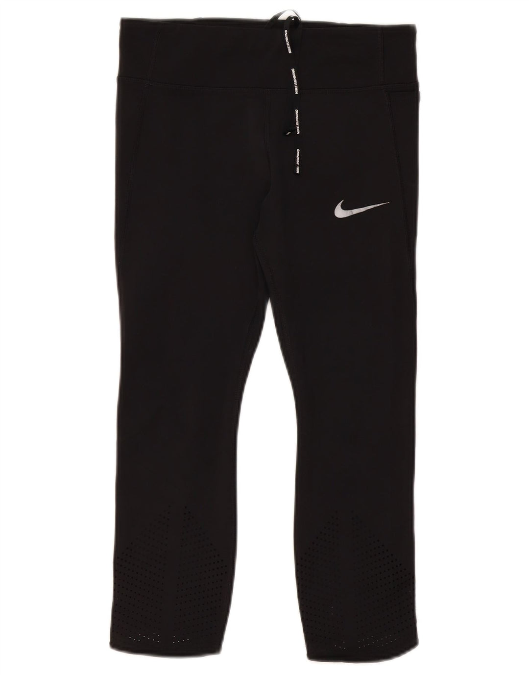 Nike ženske Dri Fit Capri tajice UK 12 srednje crne