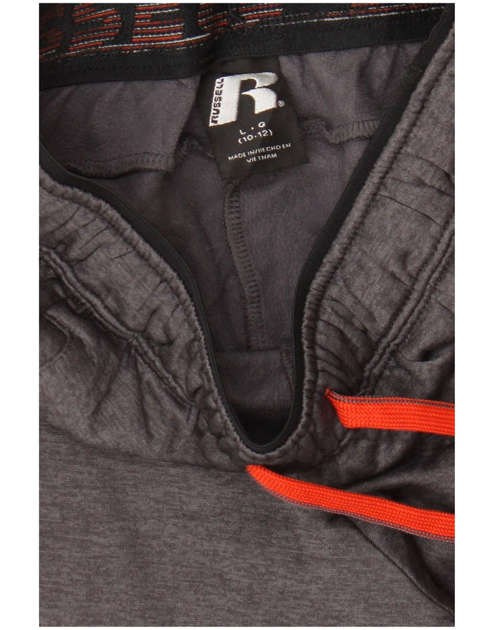 Russell Athletic Boys Trenirka Hlače Joggers 10-11 Years Large Grey
