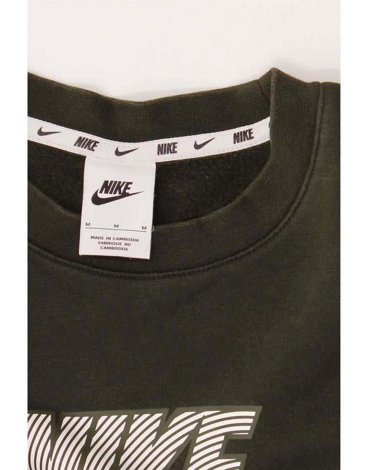 Nike muška trenirka s grafičkim motivima, srednji kaki pamuk