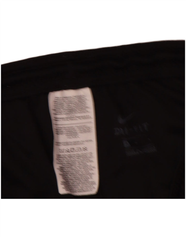 Nike Dri Fit sportske kratke hlače srednje crne boje od poliestera