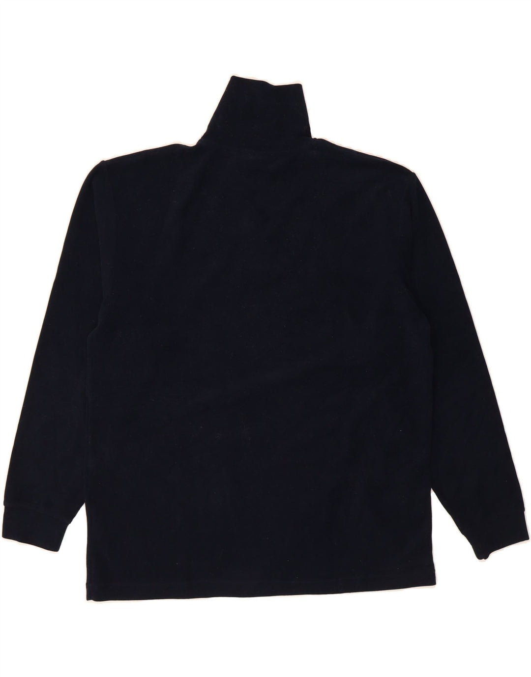 INVICTA Mens Zip Neck Fleece Jumper Large Navy Blue Polyester Vintage Invicta and Second-Hand Invicta from Messina Hembry 