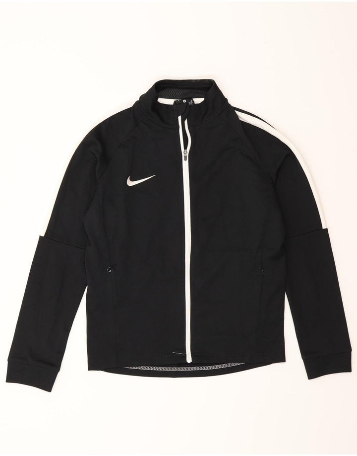 Nike Boys Dri Fit trenirka gornja jakna 10-11 godina srednje crna boja