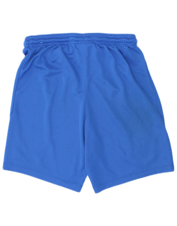Nike Boys Dri Fit Graphic Sport Shorts 10-11 Years Medium Blue Poliester