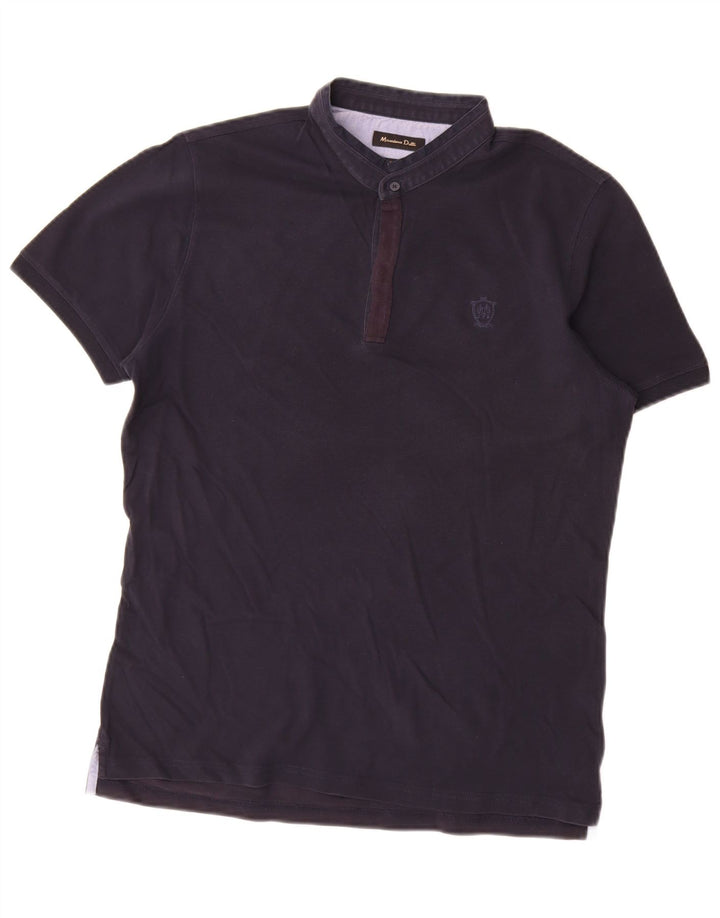 Massimo Dutti muška polo majica velika tamnoplava pamuk
