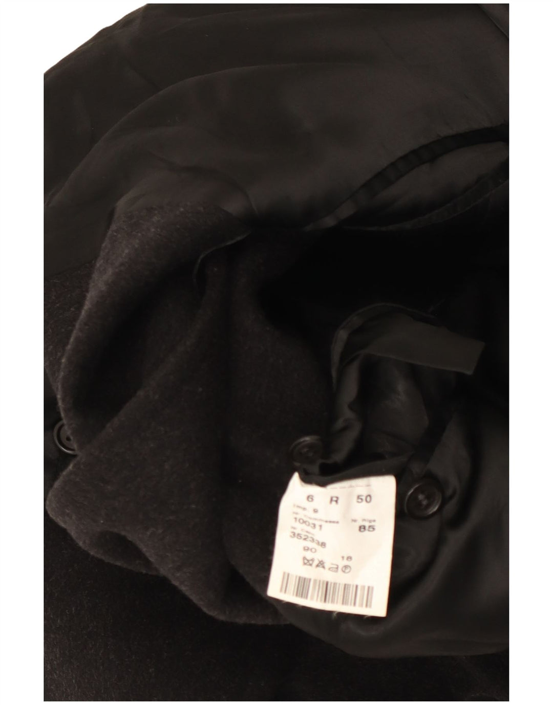 Tombolini muški kaput IT 50 Large Grey Wool Classic