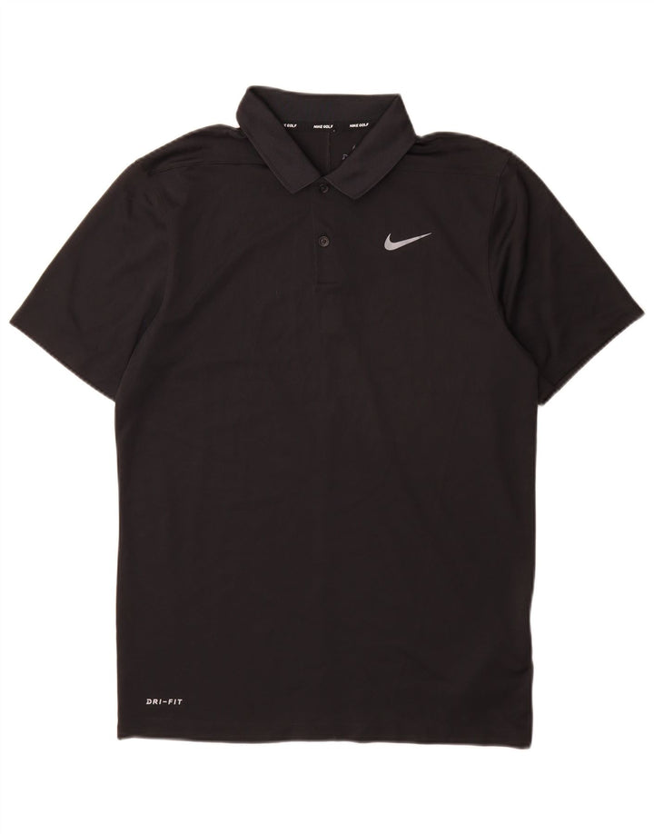Nike muška Dri Fit polo majica mala crna poliester